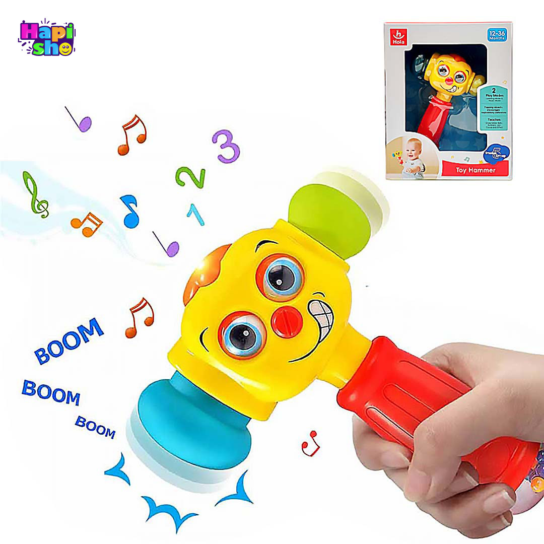 جغجغه چکشی موزیکال هولی تویز مدل 3115 Hola Toys