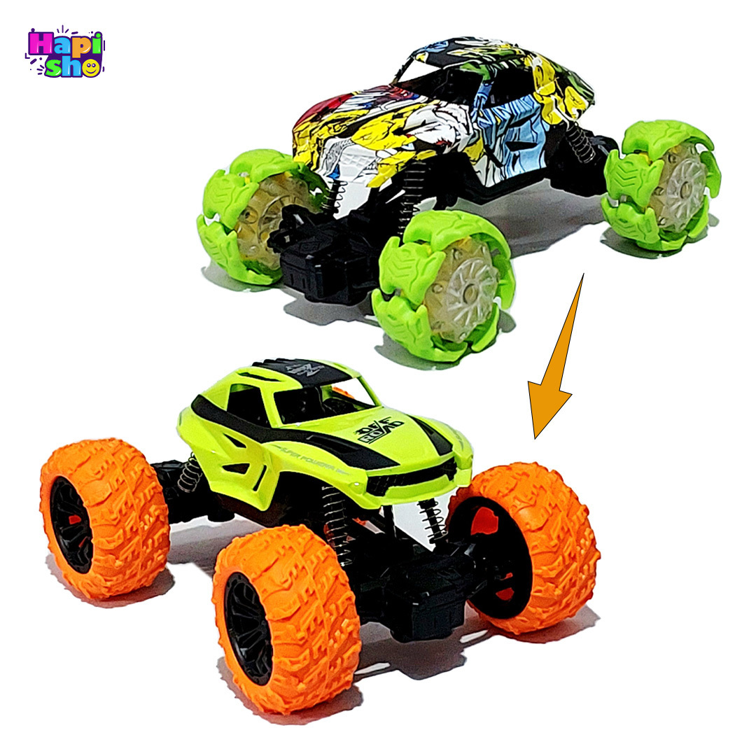  خرید ماشین کنترلی آفرود شارژی با دو بدنه قابل تعویض ROCK CLIMBERS 