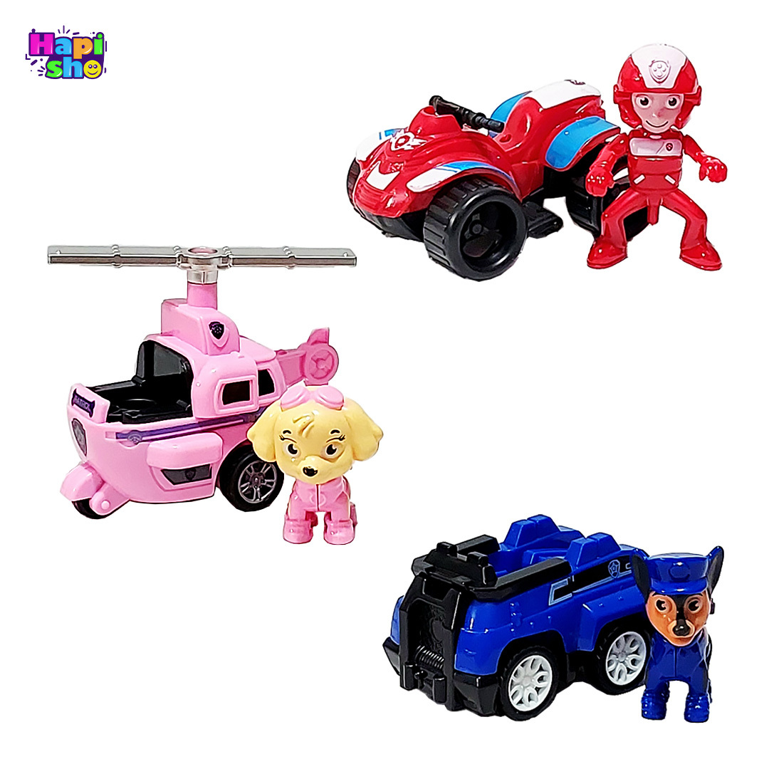 جزییات و مشخصات ماشین و فیگورهای اسباب بازی سگهای نگهبان مدل BIG RESCUES