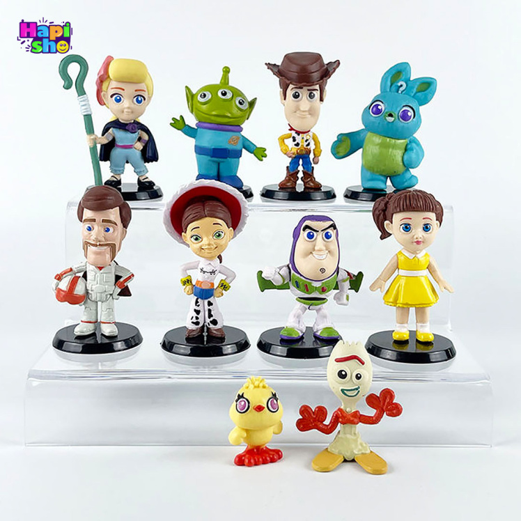 فیگور داستان اسباب بازی ها پایه دار مجموعه 10 عددی TOY STORY 5_اسباب بازی
