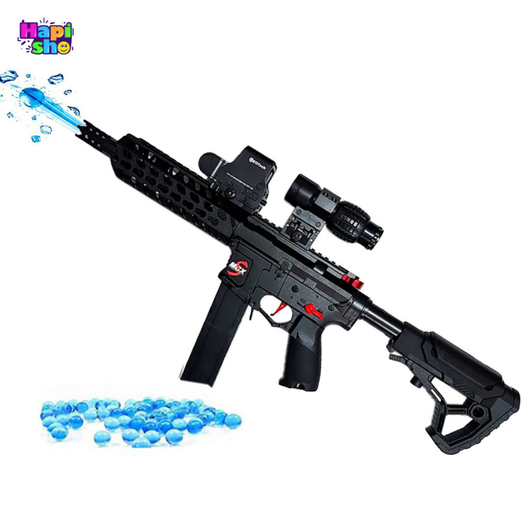 تفنگ اسباب بازی بزرگ تیر ژله ای با شلیک رگباری مدل MCXS ASSAULT RIFLE–اسباب بازی