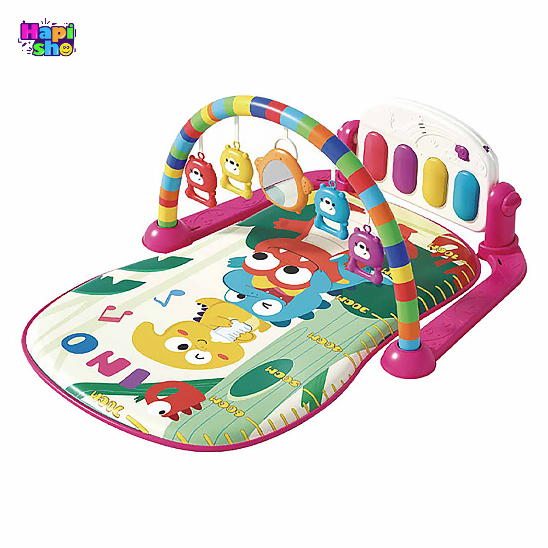  خرید تشک بازی پیانو دار و پلی جیم موزیکال نوزاد مدل BABY FITNESS PIANO–اسباب بازی 