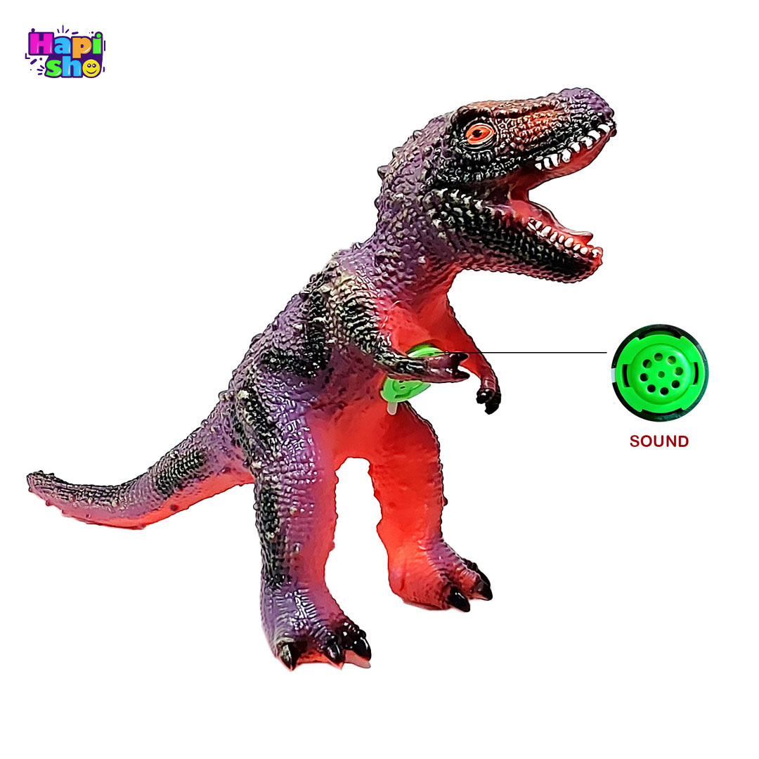 بهترین اکشن فیگور دایناسور موزیکال مدل تیرکس تمام گوشتی 47 سانتی متر