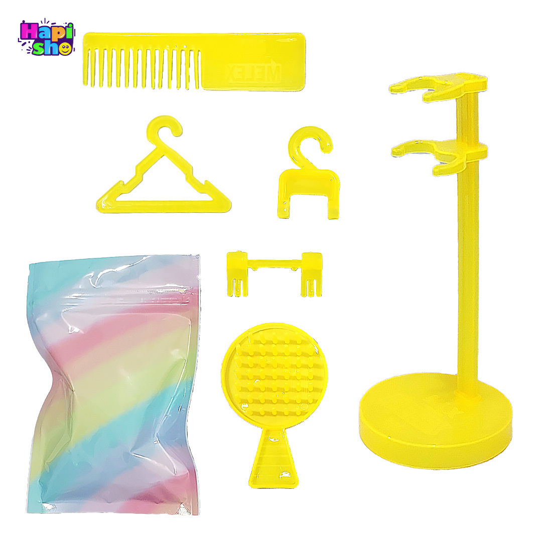  اقلام همراه عروسک دخترانه ال او ال سورپرایز وارداتی با لوازم مدل Sunshine Fashion–اسباب بازی 