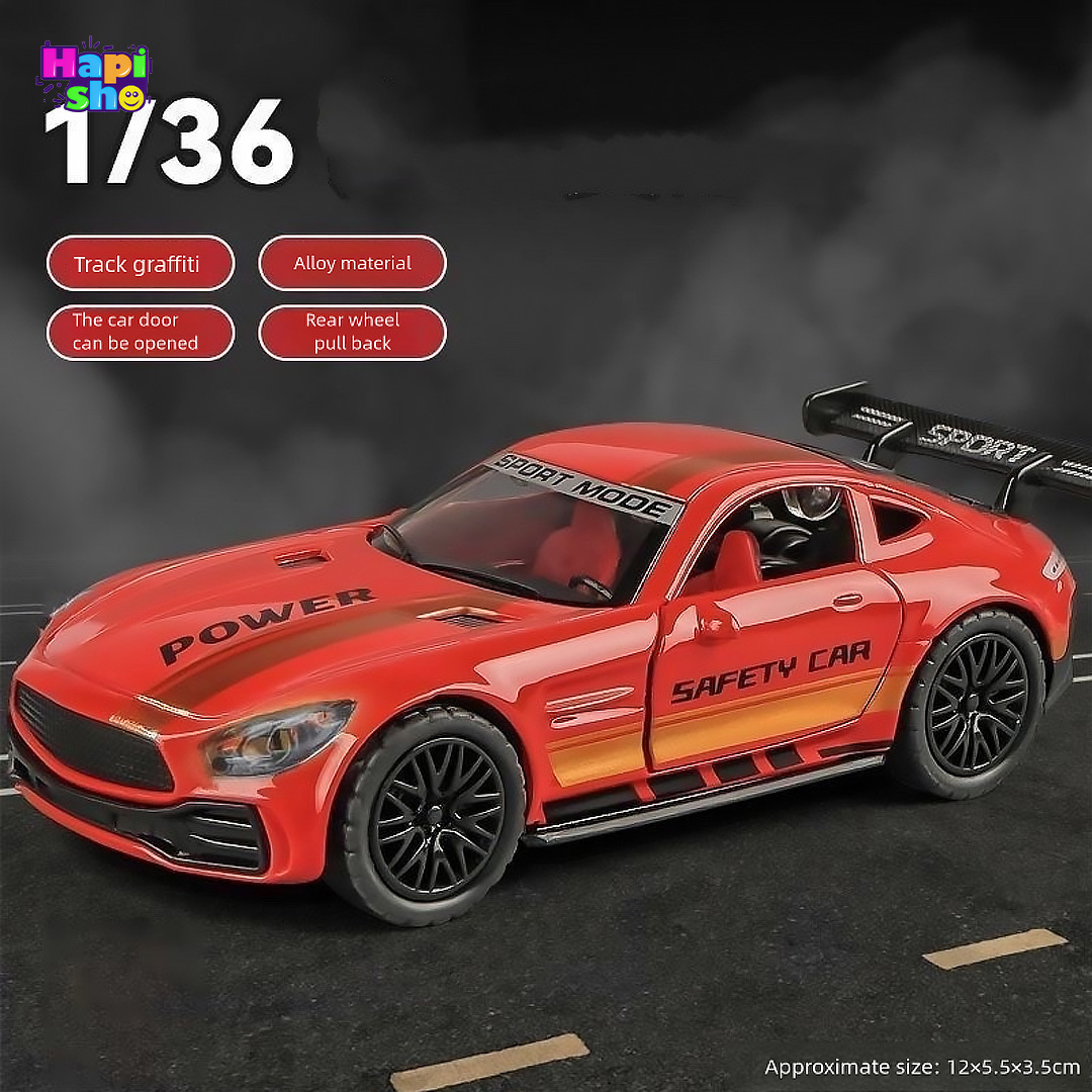 قیمت ماشین عقب کش فلزی طرح بنز موزیکال چراغدار METAL SCALE MODEL