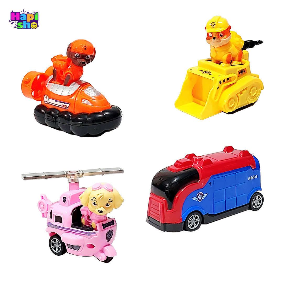 فروش اسباب بازی سگهای نگهبان با برج مراقبت و ماشین عقبکش مدل BIG RESCUES