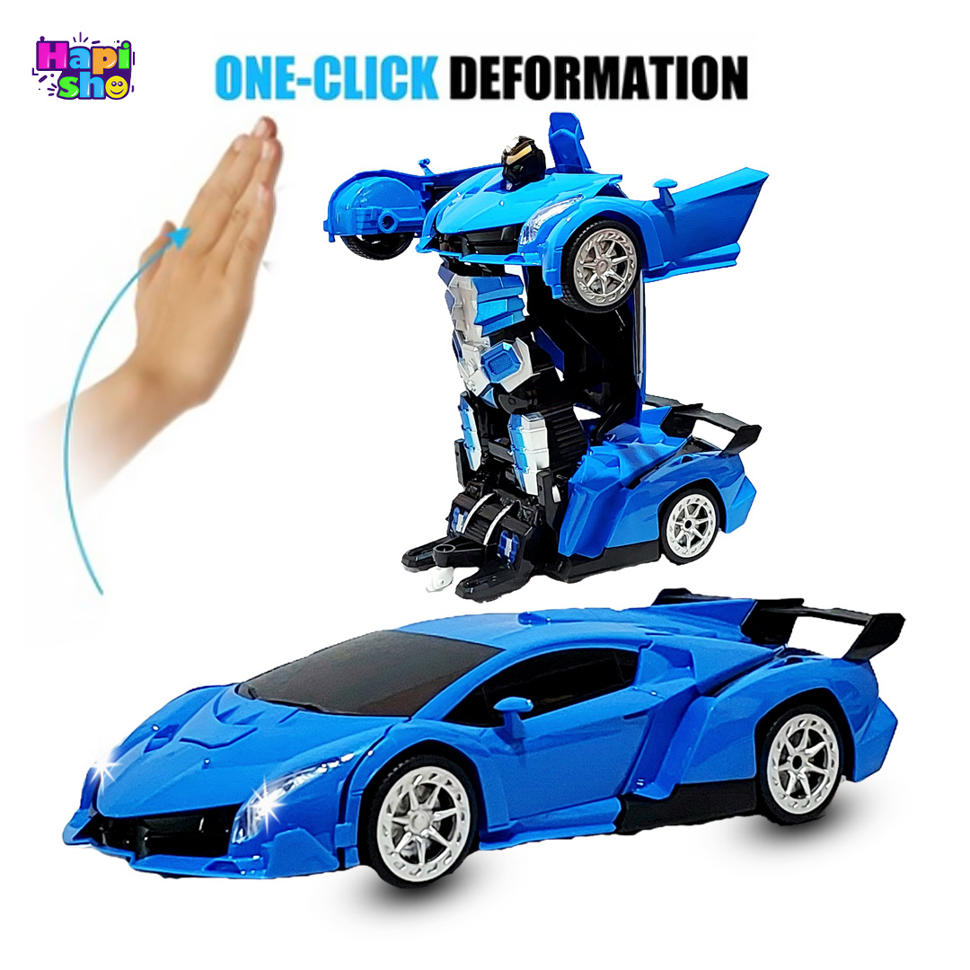 نحوه کارکرد سنسور ماشین کنترلی تبدیل شونده به ربات لامبورگینی مدل RC FIGHTING ROBOT