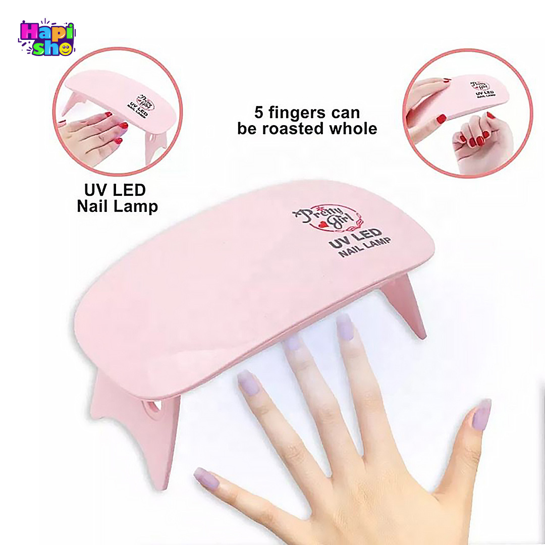  نحوه استفاده از لاک خشک کن استمپر ناخن جدید با ست لوازم آرایشی Nail Machine 